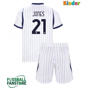 Inter Milan Curtis Jones #21 Replik Auswärtstrikot Kinder 2026-27 Kurzarm (+ Kurze Hosen)